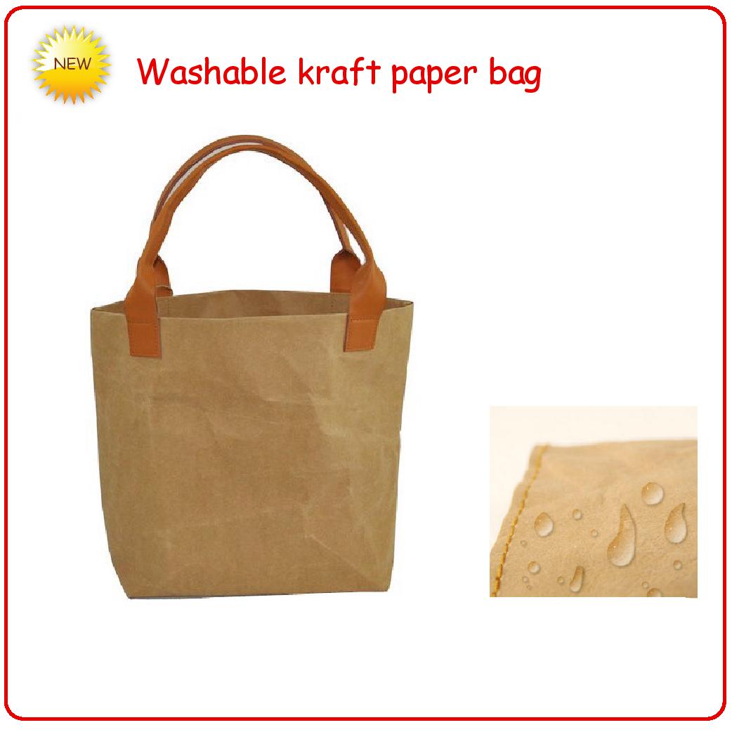 Washable Kraft paper bag